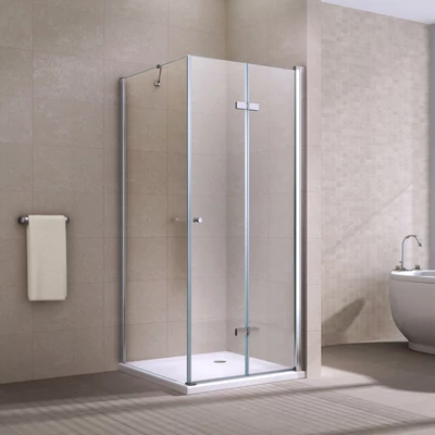 Cordoba || Duo zuhanykabin 90x90, 195cm, 6mm, NANO