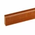 W-STEP szegélyléc laminált padlóhoz, világos tölgy mintás, 2400x60x15 mm