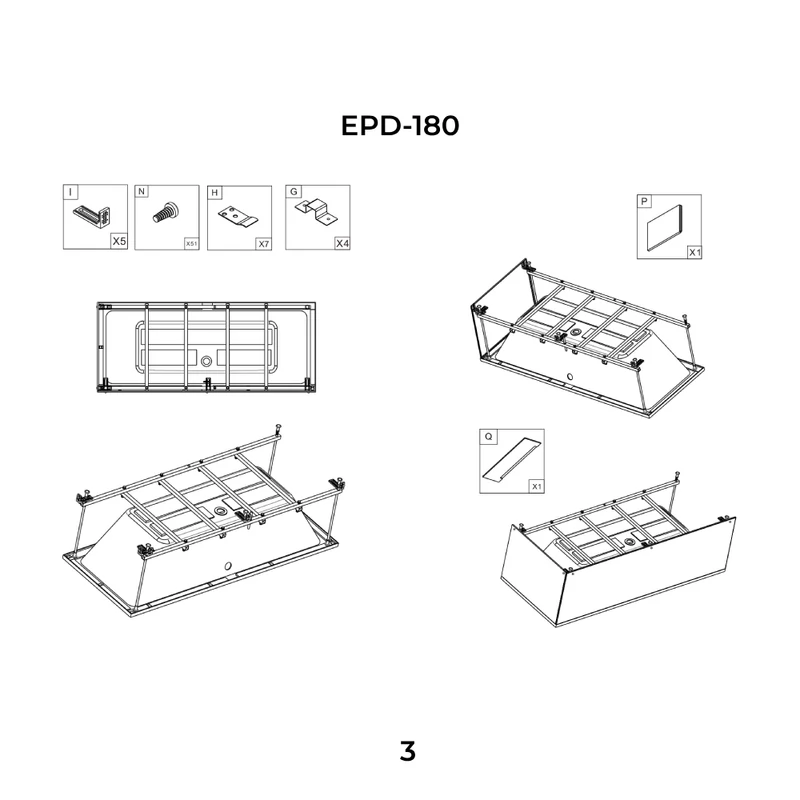 Peru egyenes kád 180x80 cm