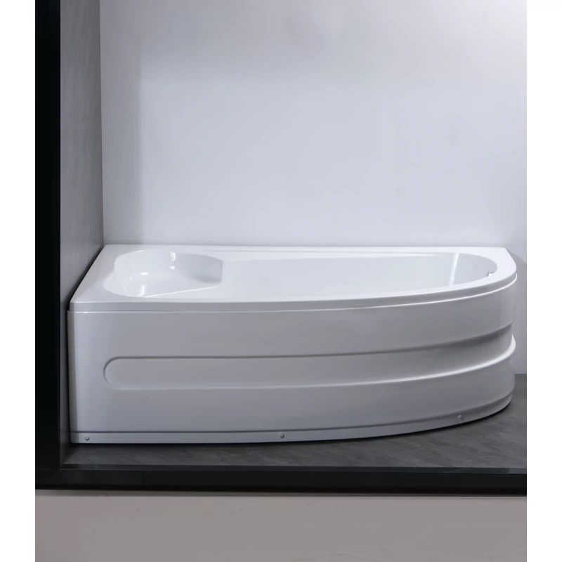 Nizza aszimmetrikus kád bal 150x100 cm