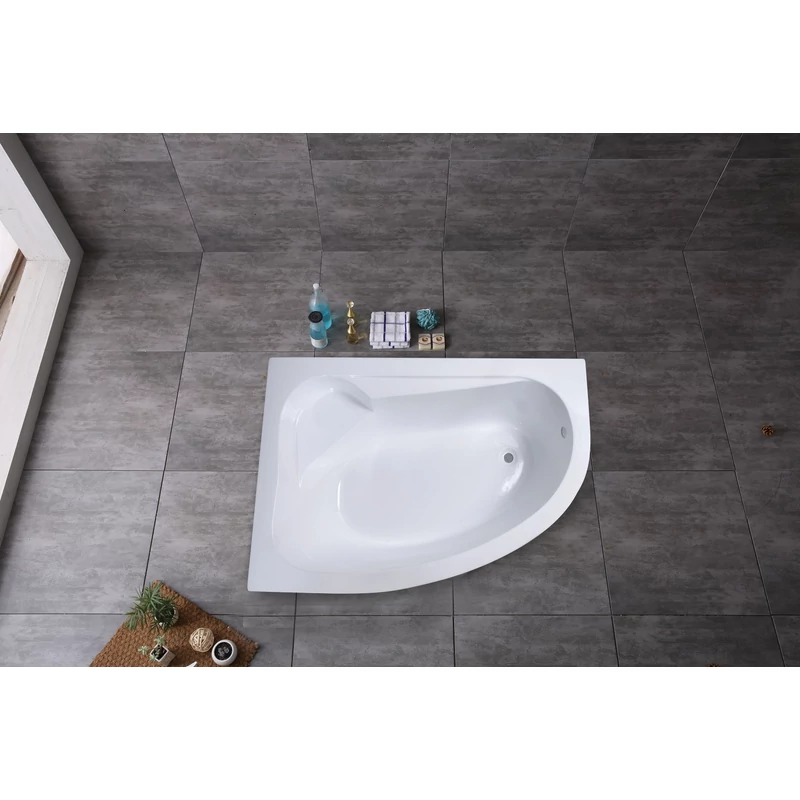 Nizza aszimmetrikus kád bal 150x100 cm