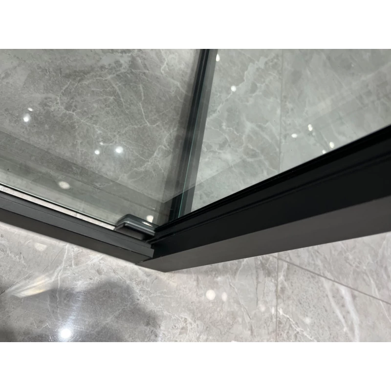 Firenze || zuhanykabin Black 6mm 70 cm, NANO