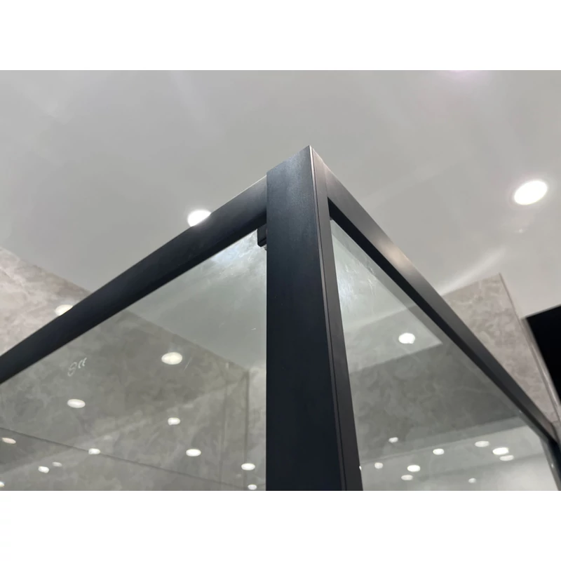 Firenze || zuhanykabin Black 6mm 70 cm, NANO