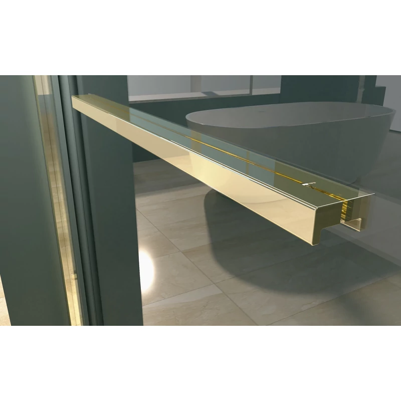 Firenze zuhanykabin Gold 6mm 80 cm