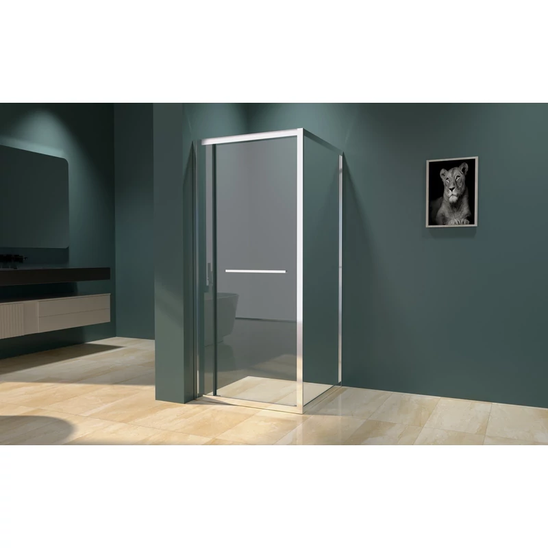 Firenze || zuhanykabin 6mm 80 cm, NANO