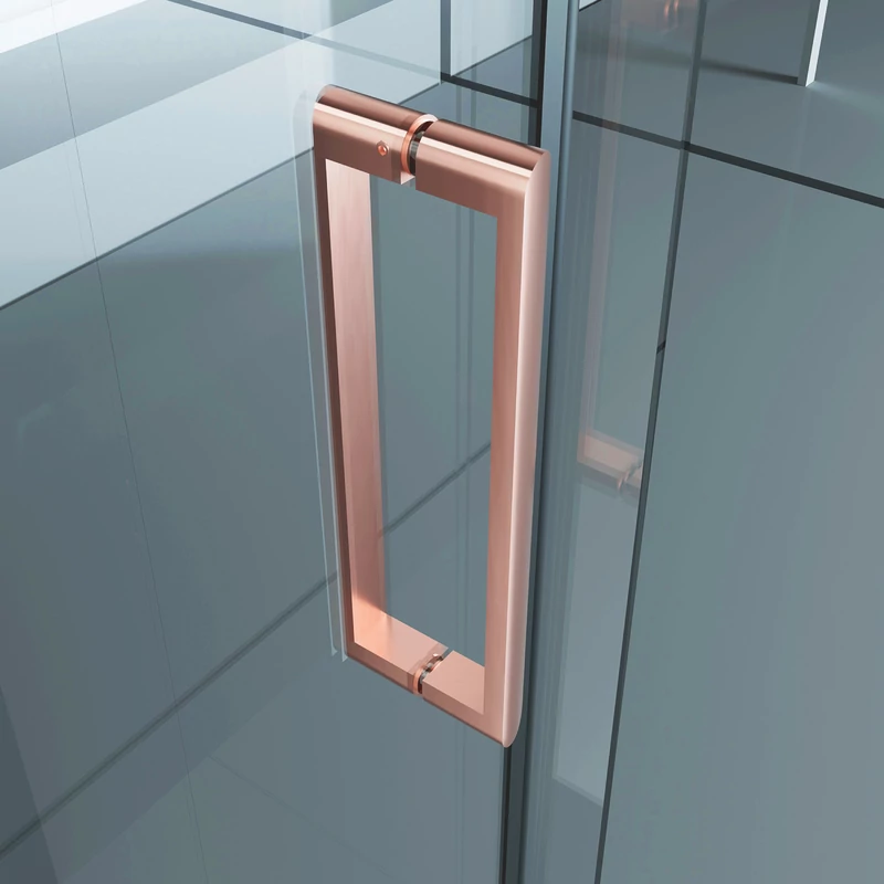Milano || Duo Rose Gold zuhanykabin 80x120, 195cm, 8mm, NANO