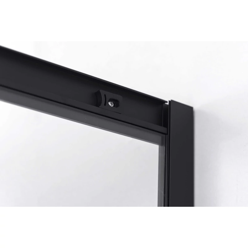 Motril || Black zuhanykabin 100x100, 190cm, 6mm, NANO