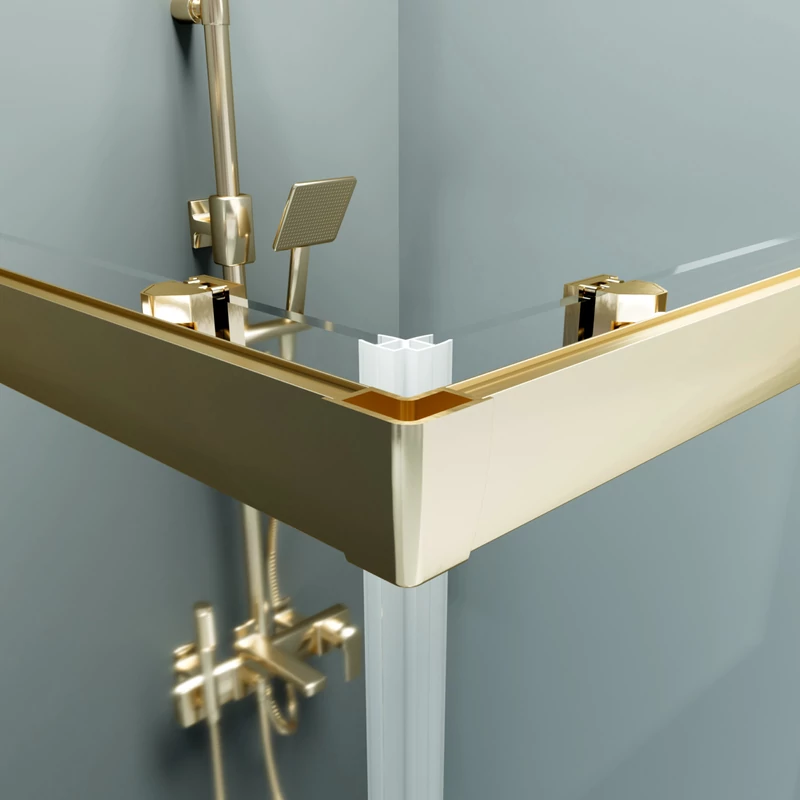 Motril Gold zuhanykabin 80x80 190cm, 6mm NANO