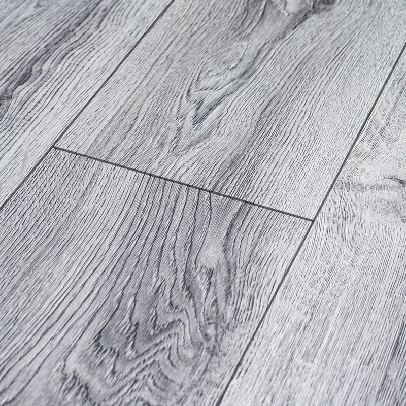 W-STEP laminált padló, fehér tölgy mintás, 1220x200x8 mm, AC4