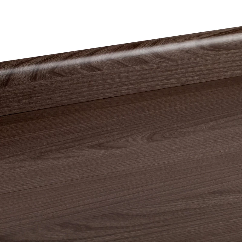 W-STEP || szegélyléc laminált padlóhoz, sötét tölgy mintás, 2400x60x15 mm