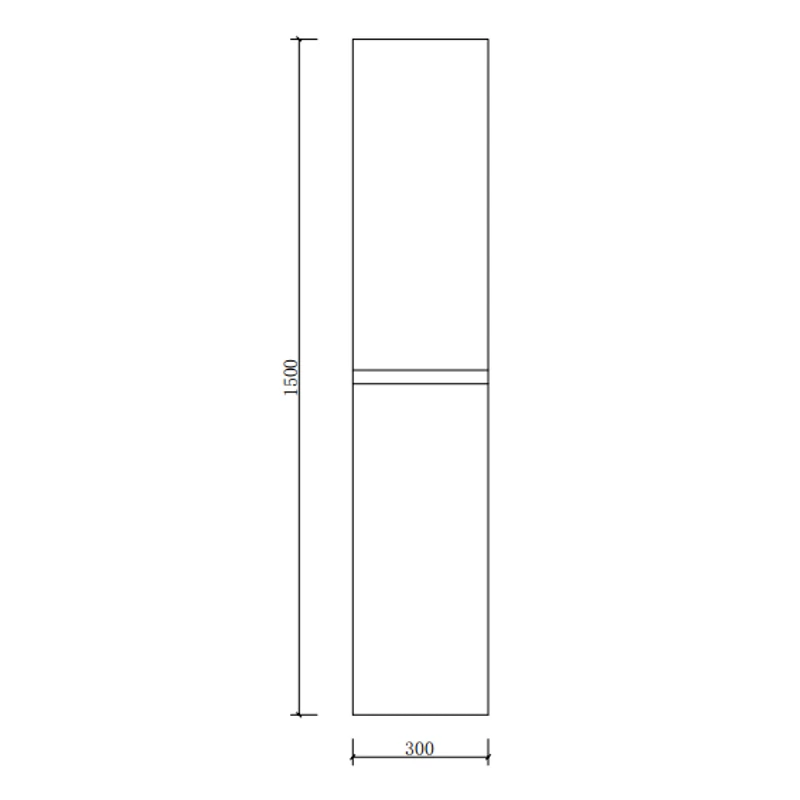 Burgundia || Sonoma fürdőszoba szekrény