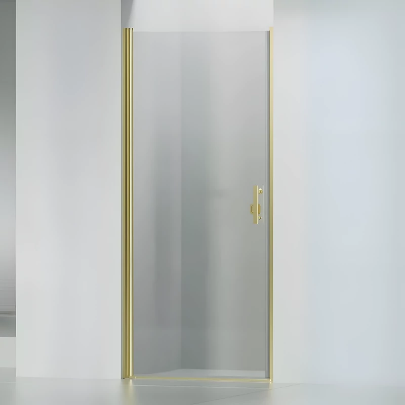 Madeira || Gold 80 nyíló zuhanyajtó, 190cm, 6mm, NANO