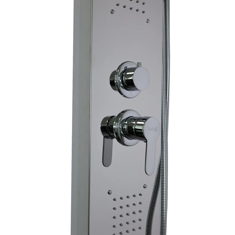 Denver Silver zuhanypanel, rozsdamentes acél BS