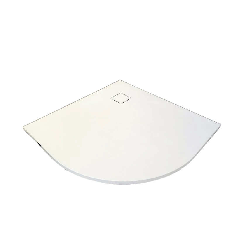 Cagliari White 80x80x2,6 cm íves, SMC zuhanytálca