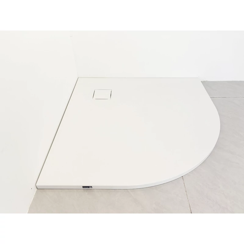 Cagliari White 80x80x2,6 cm íves, SMC zuhanytálca
