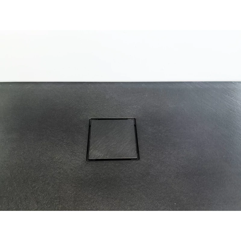 Cagliari Black 80x80x2,6 cm szögletes, SMC zuhanytálca