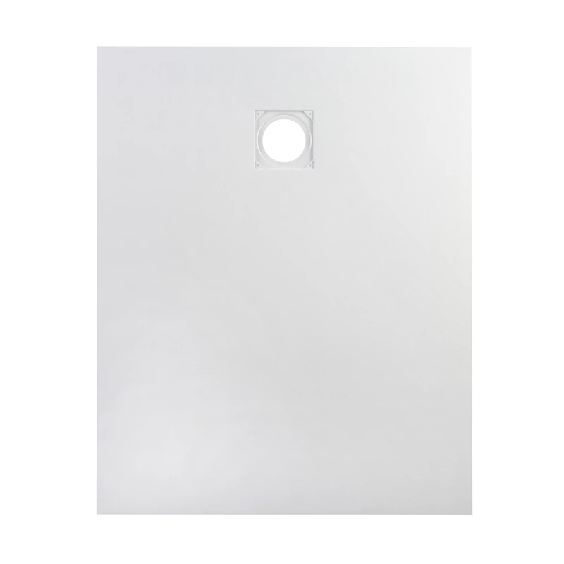 Cagliari || White 80x120x2,6 cm szögletes, SMC zuhanytálca szifonnal