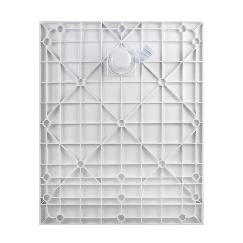 Cagliari || White 80x120x2,6 cm szögletes, SMC zuhanytálca szifonnal