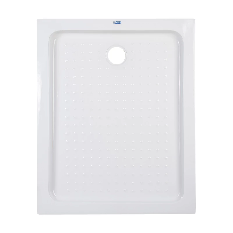 Almagro 80x100x13,5 cm szögletes, téglalap alakú, akril zuhanytálca szifonnal