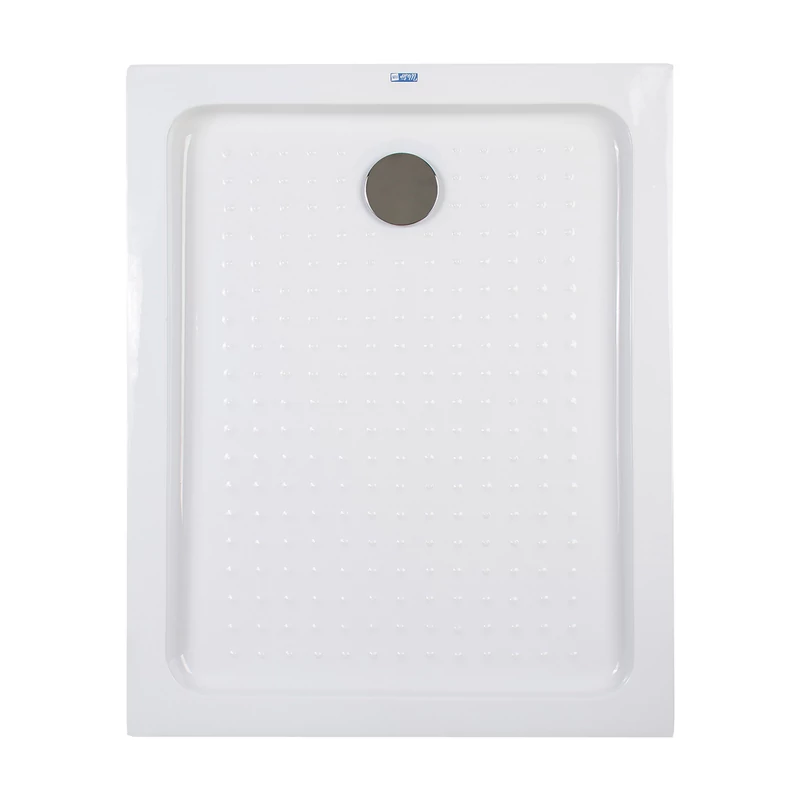 Almagro 80x100x13,5 cm szögletes, téglalap alakú, akril zuhanytálca szifonnal