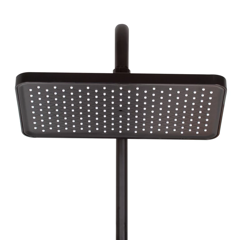 Tulle || Black zuhanyszett, termosztátos csapteleppel