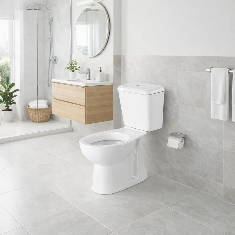 OSLO || monoblokkos, mélyöblítéses WC csésze tartállyal, alsó kifolyással, kerámia, fehér