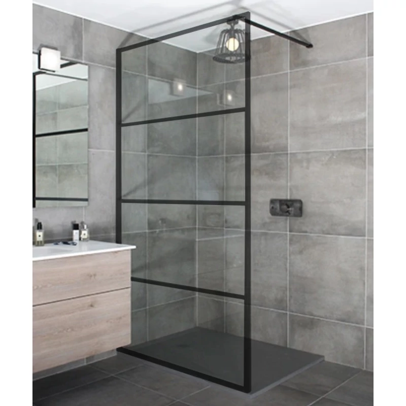 Walk-in zuhanyfal 90