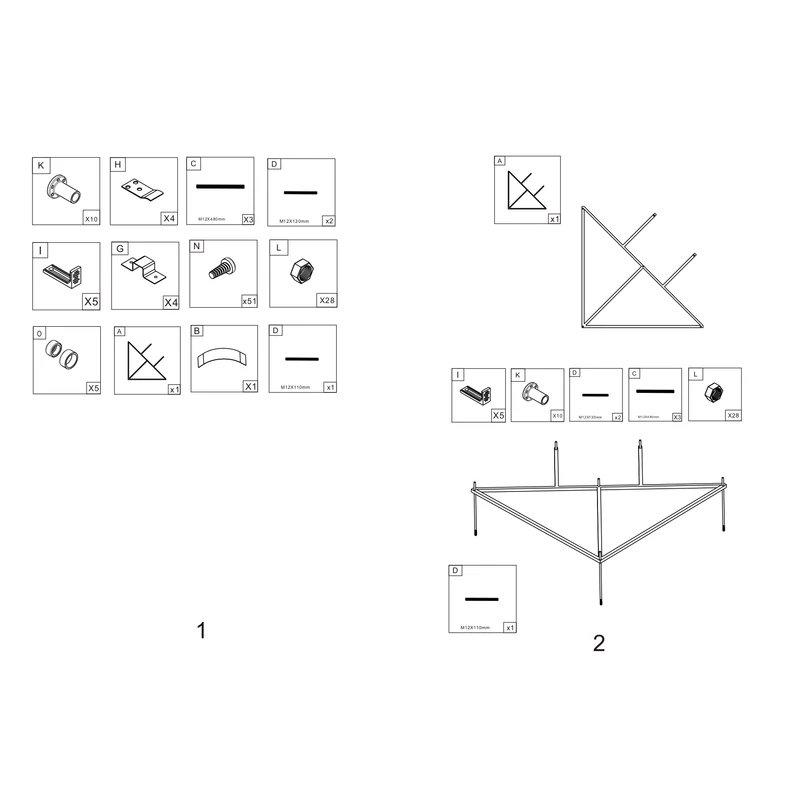 Szimmetrikus kád előlap 130 cm