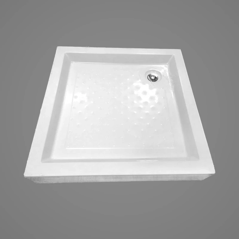EVA 80x80x14 cm szögletes alakú, akril zuhanytálca