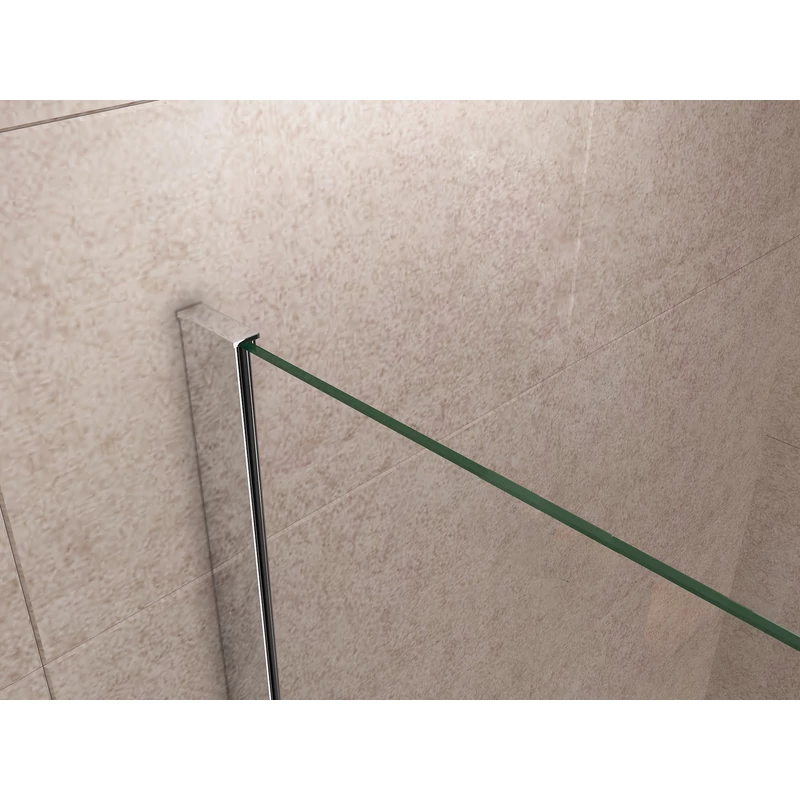 Walk-in zuhanyfal 140, 200cm, 8mm, NANO